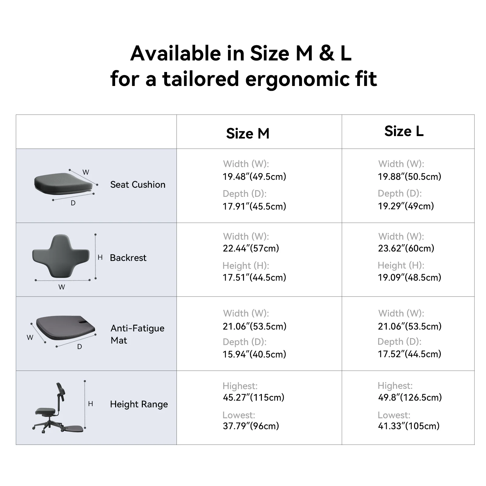 Newtral Standing Desk Chair for Sit-Stand, Standing-Mate Ergonomic Leaning Perch Chair with Anti-Fatigue Mat, Standing Desk Stool, Horse Saddle Chair, Height Adjustable Home Office Posture Seat-Size M - Image 6